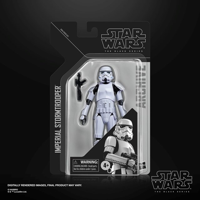 Archive Imperial Stormtrooper Star Wars Black Series Action Figure - 4