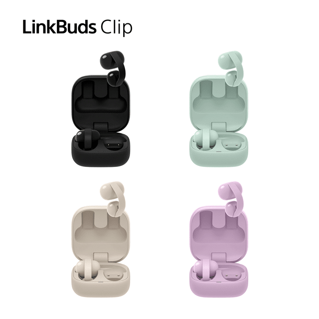 Sony LinkBuds Clip Open Ear Green True Wireless Bluetooth Earphones - 14