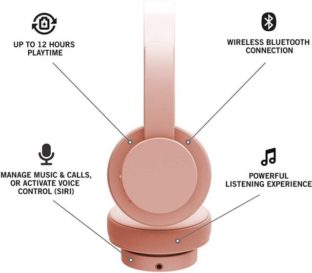 Urbanista Detroit Cheeky Peach Bluetooth Headphones - 2