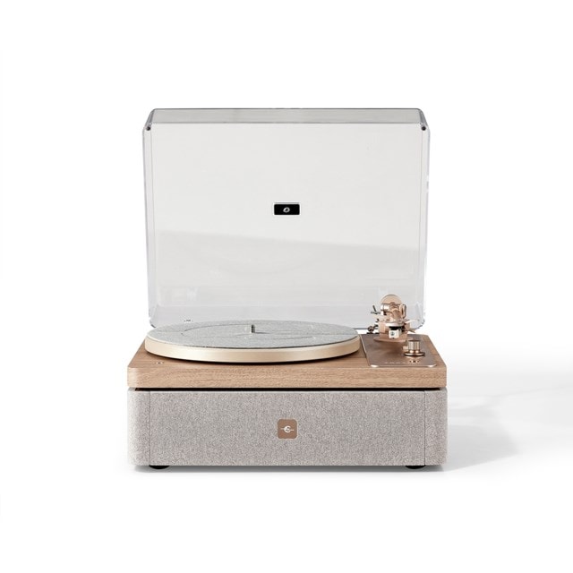 Crosley E100 Natural/Light Wood Turntable - 17