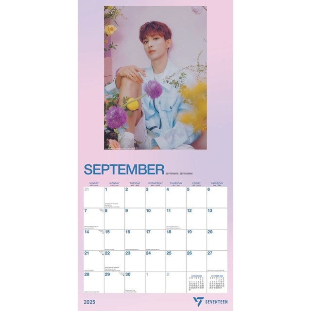 Seventeen 2025 Square Calendar - 3