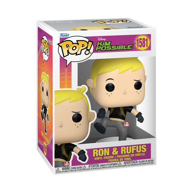 Ron With Rufus 1581 Kim Possible Funko Pop Vinyl - 2