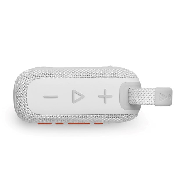 JBL Go 4 White Bluetooth Speaker - 3