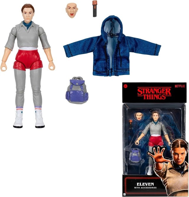 Eleven With Accessories Stranger Things 5 Upside Down Collection Figure - 2