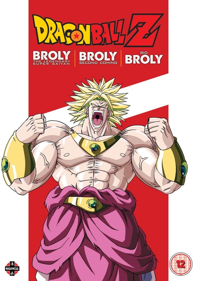 Dragon Ball Z Movie Collection Five The Broly Trilogy DVD