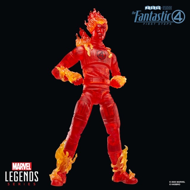 Human Torch Fantastic Four First Steps Marvel Legends Series Hasbro Action Figure - 1