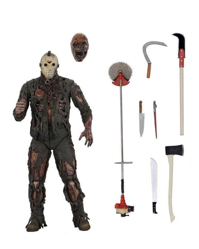 Ultimate Part 7 New Blood Jason Friday 13th Neca 7" Figure - 2
