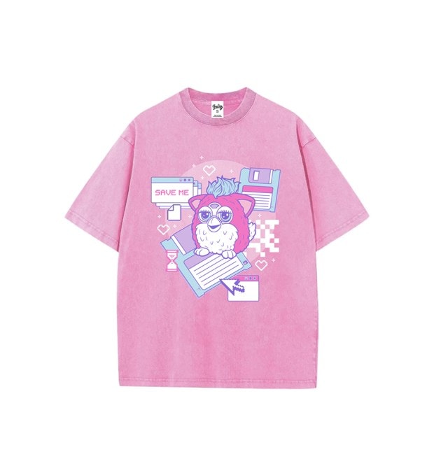 Save Me Furby Pink Tee (Small) - 1