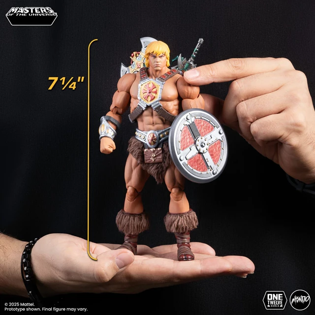 MOTU200X He-Man Masters Of The Universe Mondo 1/12 Scale Figure - 3