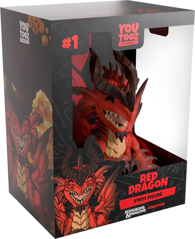 Red Dragon Dungeons & Dragons Youtooz Figurine - 2