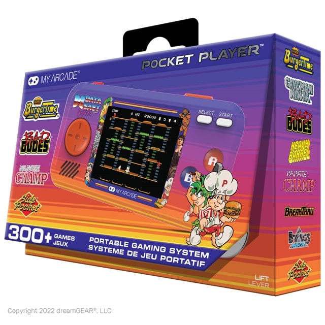 Pocket Player Data East Hits (308 Games In 1) My Arcade Portable Gaming System - 3