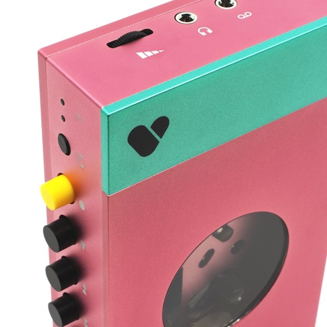We Are Rewind Edith Pink Portable Bluetooth Cassette Player - 7