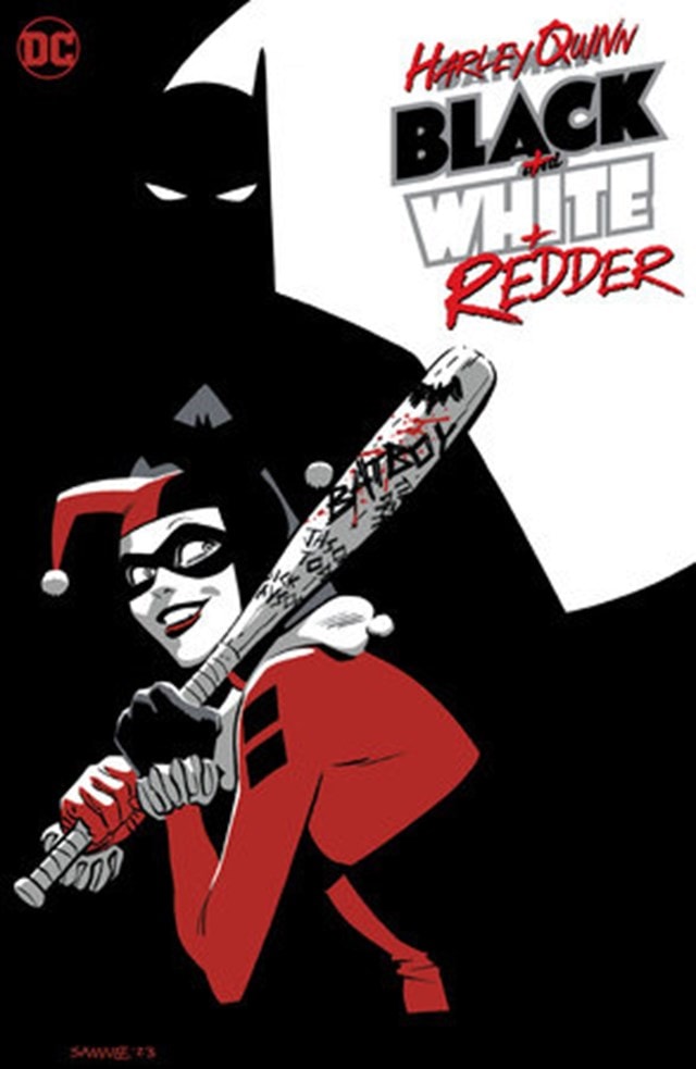 Harley Quinn Black White Redder DC Comics Graphic Novel - 1