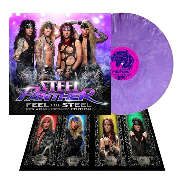 Feel the Steel (15th Anniversary Edition) - Limited Edition Purple Marbled Vinyl - 1