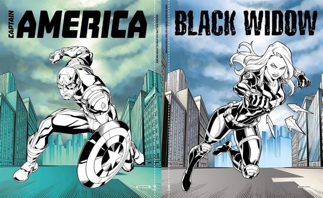 Marvel Avengers Captain America 5 In 1 Colouring Book - 4