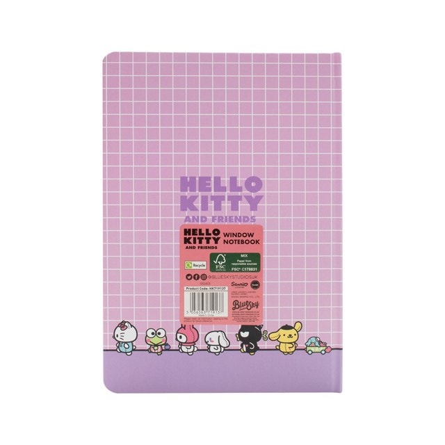 Hello Kitty Window Notebook Stationery - 3