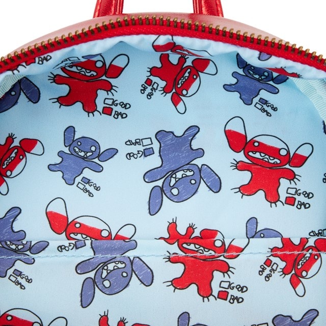 Stitch Devil Cosplay Mini Backpack Loungefly - 7