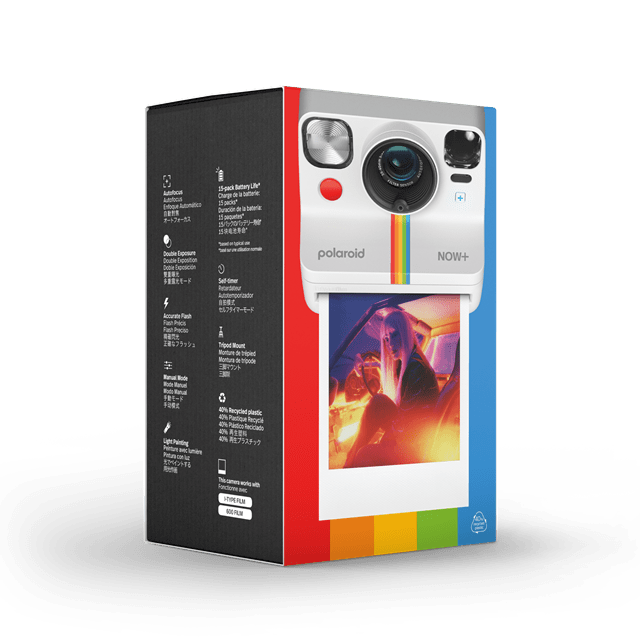 Polaroid Now+ Generation 2 White Instant Camera - 7