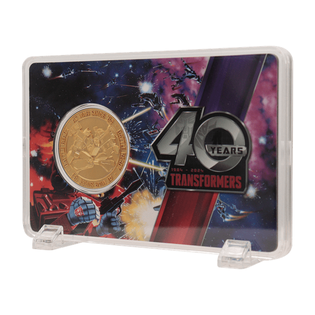 Transformers 40th Anniversary Gold Coin - 6