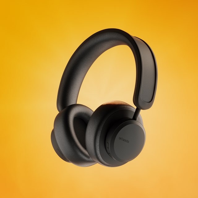 Urbanista Los Angeles Midnight Black Solar Powered Active Noise Cancelling Bluetooth Headphones - 4