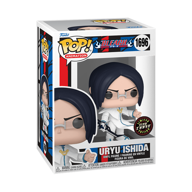 Uryu Ishida With Chance Of Chase Glow In The Dark 1696 Bleach Funko Pop Vinyl - 4