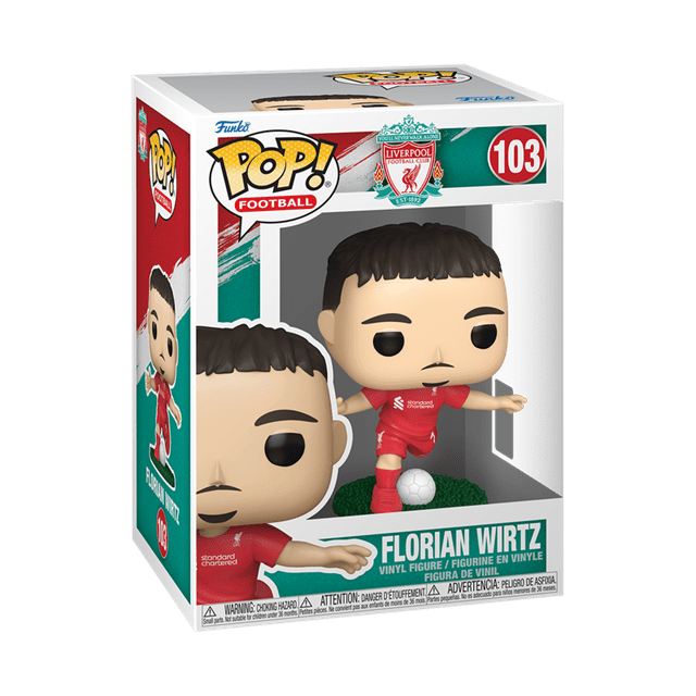 Florian Wirtz 103 Liverpool FC Funko Pop Vinyl - 2