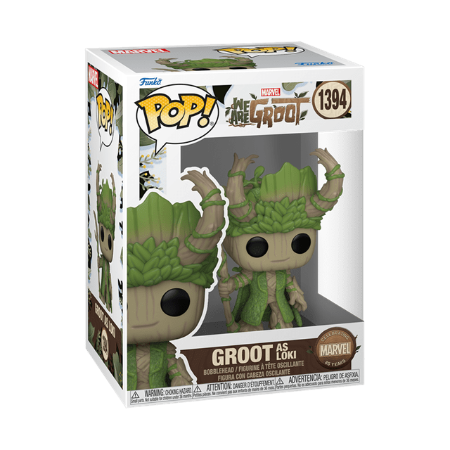Groot As Loki (1394): We Are Groot Pop Vinyl - 2