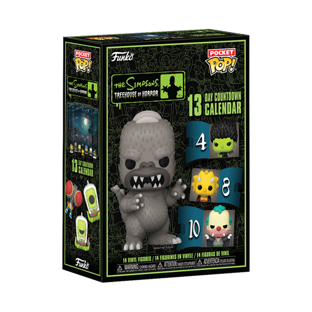 Simpsons Treehouse of Horror 13 Day Countdown Funko Pocket Pop Advent Calendar - 2