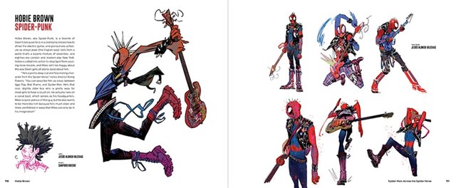 Spider-Man Across The Spider-Verse Art Of The Movie Hardback Book - 5