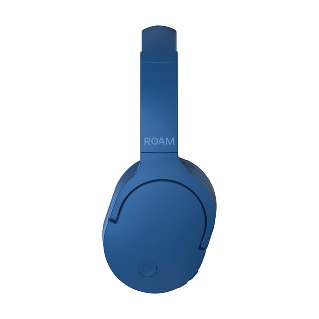 Roam Crux Serene Blue Bluetooth Over Ear Headphones - 3