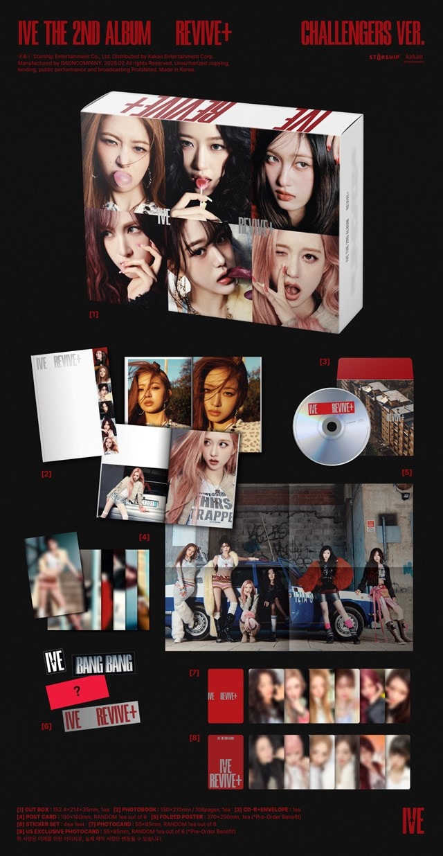 IVE the 2nd Album - REVIVE+ (CHALLENGERS Ver.) - 2