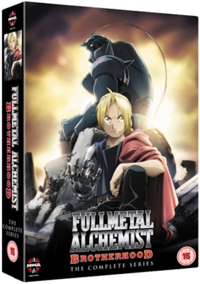 Fullmetal Alchemist: Brotherhood - Série completa em DVD - Escorrega o Preço