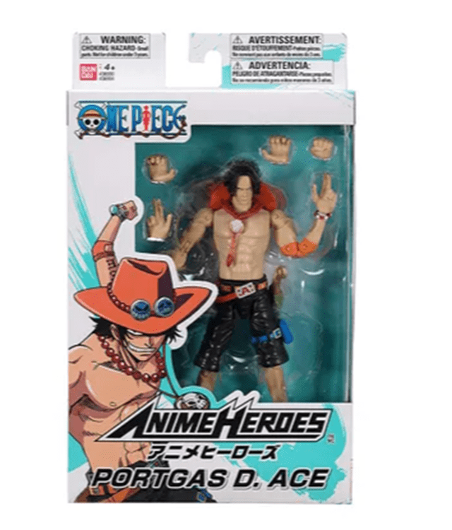 Portgas D Ace One Piece Anime Heroes Figurine - 3