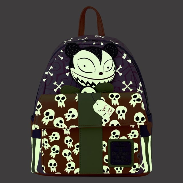 Scary Teddy Present Nightmare Before Christmas Mini Backpack Loungefly - 3