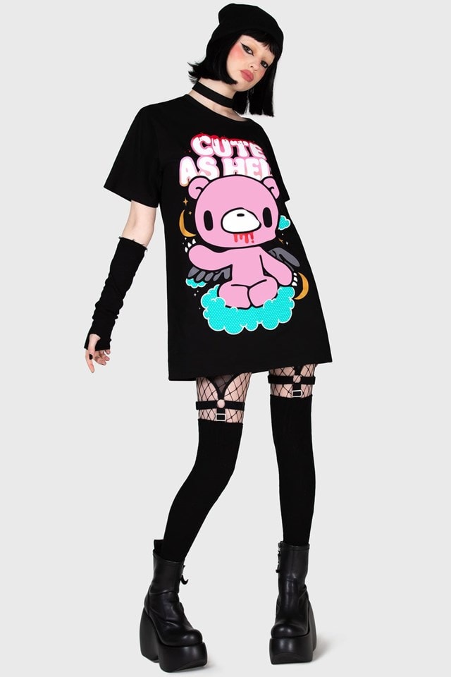 Cute As Hell Black Gloomy Bear (Extra Small) - 5