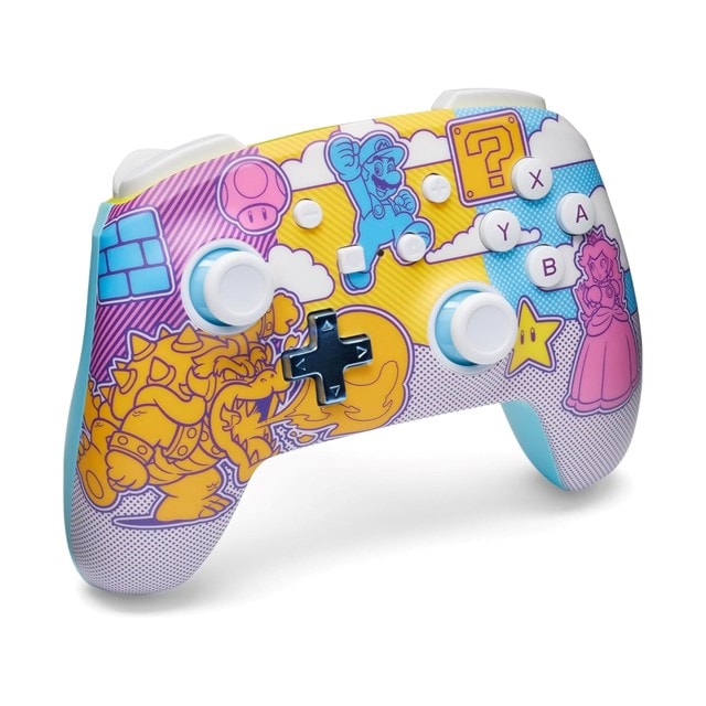 PowerA Enhanced Wireless Controller for Nintendo Switch - Mushroom Kingdom Pop Art - 2