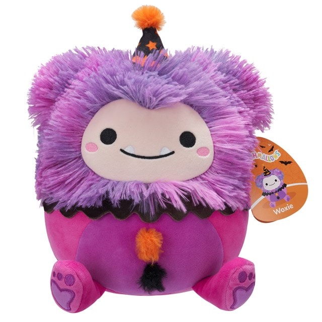 7.5'' Woxie Magenta Bigfoot In Clown Costume Squishmallows Plush - 5
