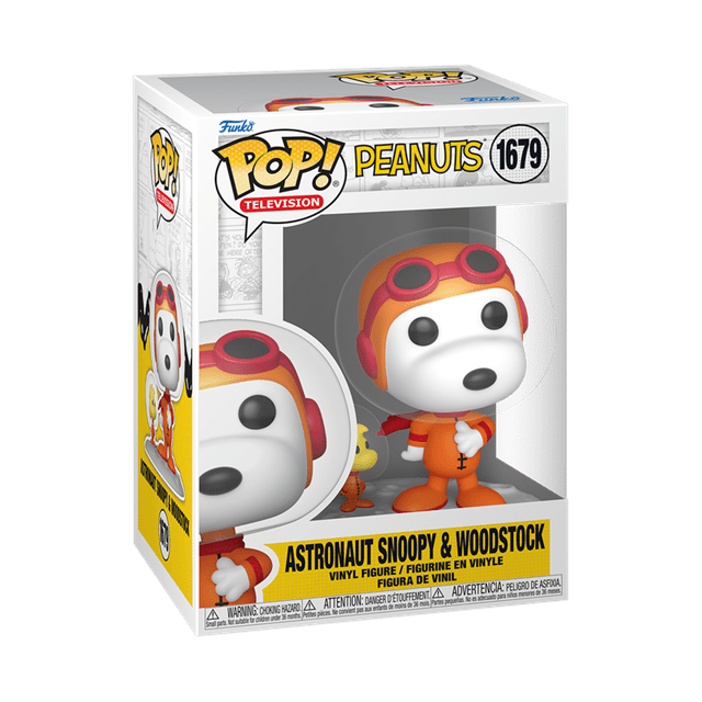 Astronaut Snoopy And Woodstock 1679 Peanuts Funko Pop Vinyl - 2
