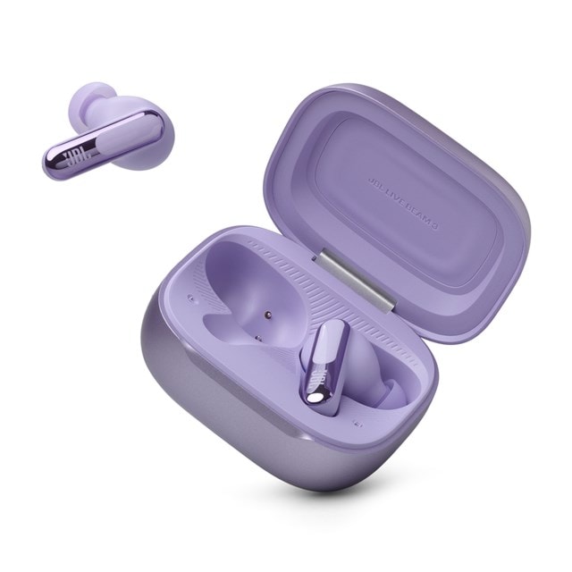 JBL Live Beam 3 Purple True Wireless Bluetooth Earphones - 14