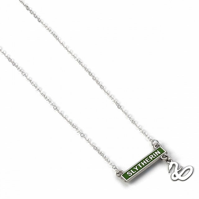 Slytherin Bar Harry Potter Necklace - 2