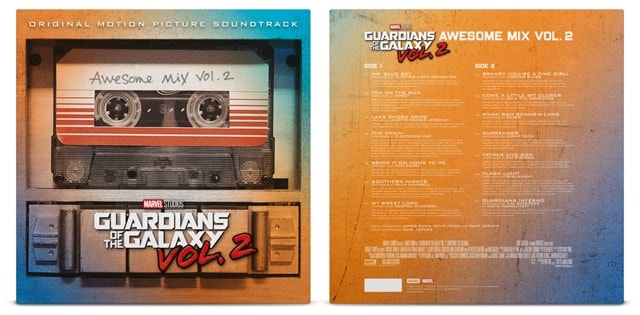 Guardians of the Galaxy: Awesome Mix, Vol. 2 - Orange Galaxy Effect Vinyl - 2