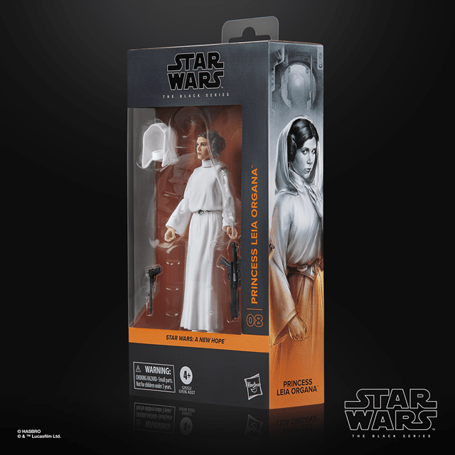 Princess Leia Organa A New Hope Star Wars Black Series Hasbro Action Figure - 9