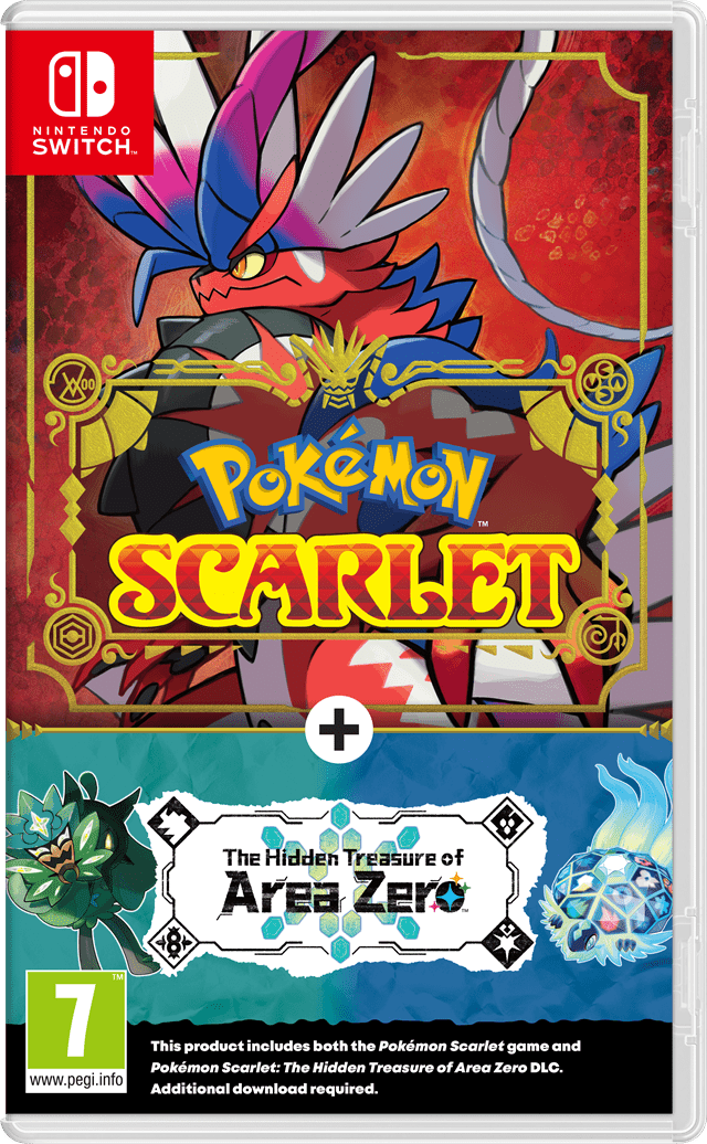 Pokemon Scarlet + The Hidden Treasure of Area Zero DLC (NS) - 1