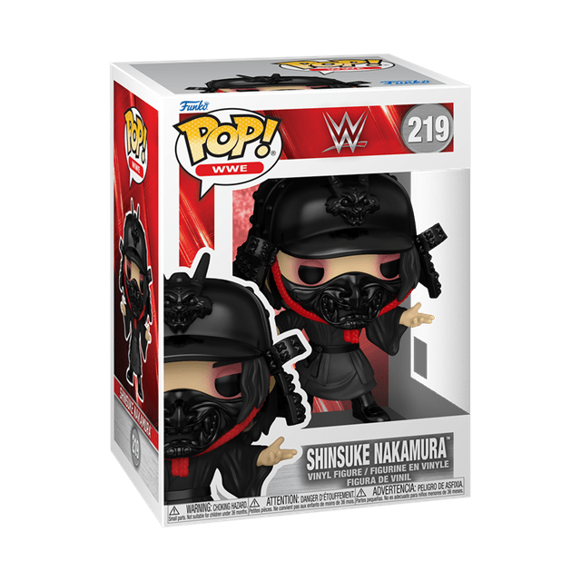 Shinsuke Nakamura With Chance Of Chase 219 WWE Funko Pop Vinyl - 2