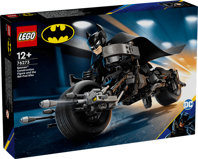 Batman & Bat Bike Construction Figure DC LEGO - 7