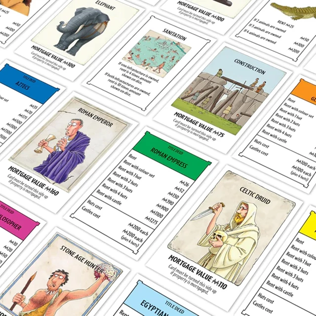 Horrible Histories Ancient Civilisations Monopoly - 3