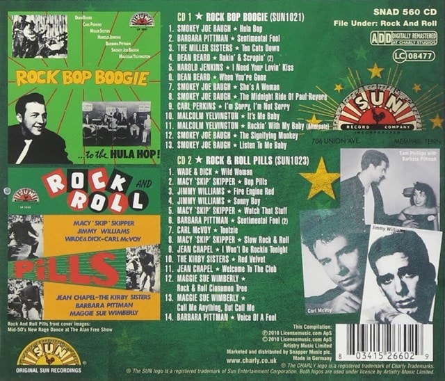 Rock Bop Boogie & Rock and Roll Pills - 1