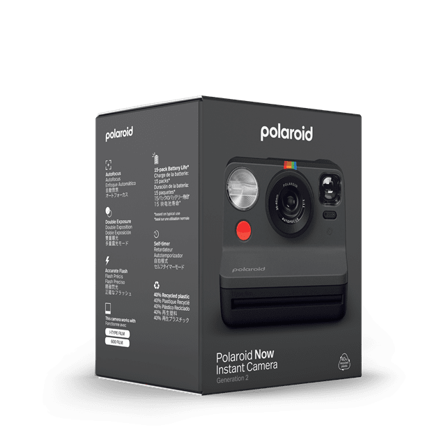 Polaroid Now Generation 2 Black Instant Camera - 7