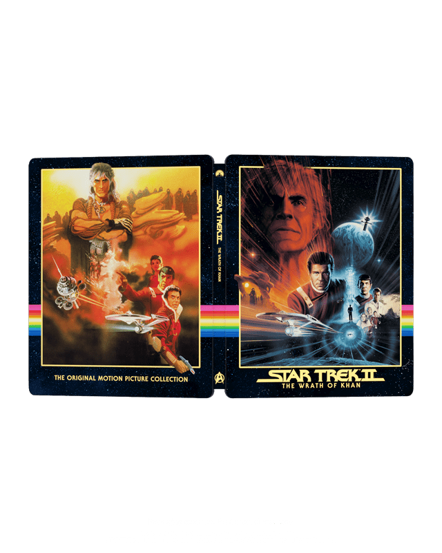 Star Trek: The Original Motion Picture Collection 4K Ultra HD SteelBook Library Case (1-6) - 4