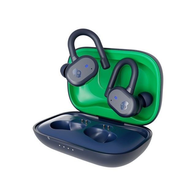Skullcandy Push Active Dark Blue/Green True Wireless Bluetooth Earphones - 1
